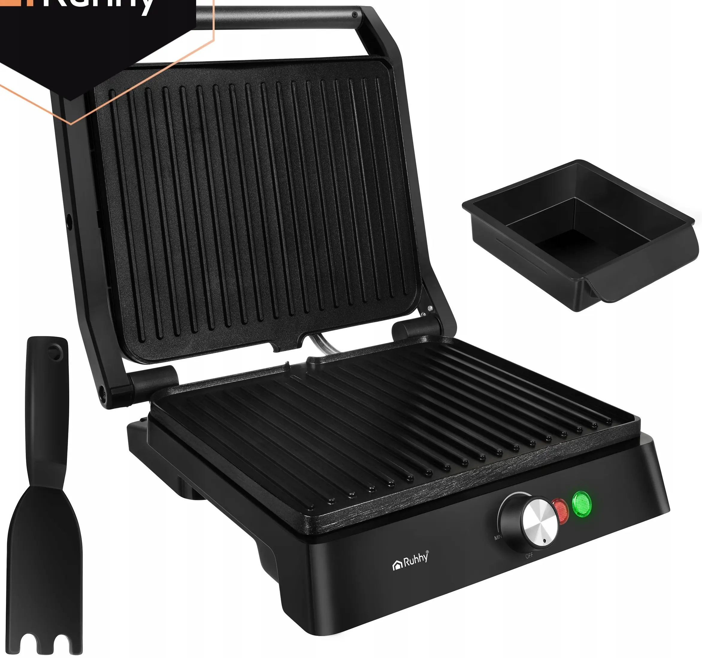 Электрогриль Ruhhy 26176 (Black) - 11