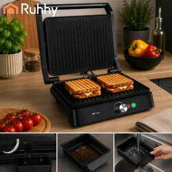 Электрогриль Ruhhy 26176 (Black) Thumb