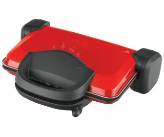 Grill electric Singer CG-1800 (Red/Black)