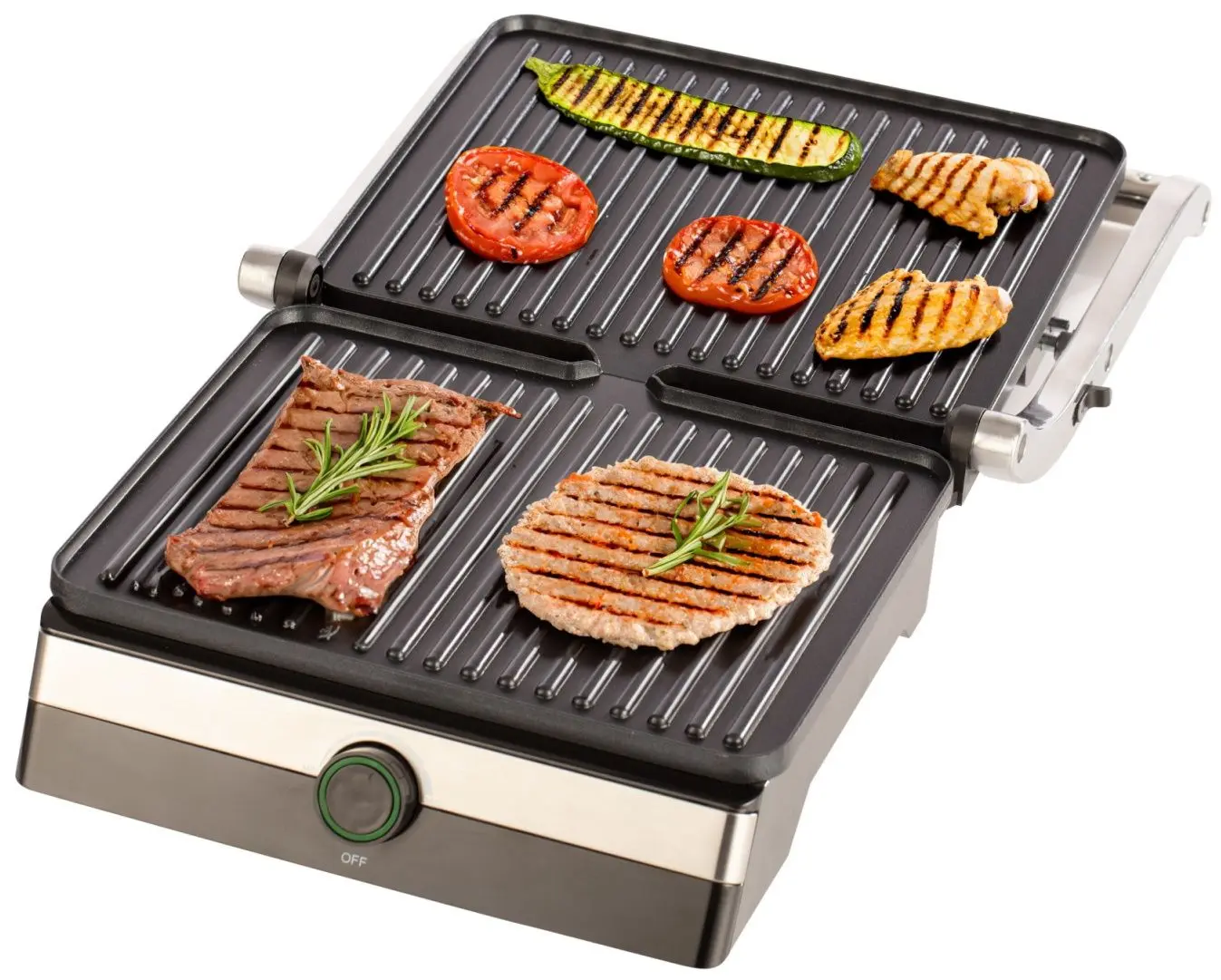 Gril electric Starcrest SGR-2923 (Inox/Black) - 3