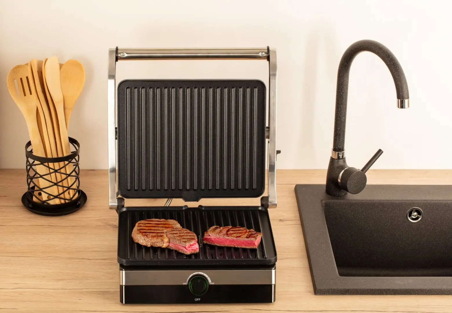 Gril electric Starcrest SGR-2923 (Inox/Black) - 5