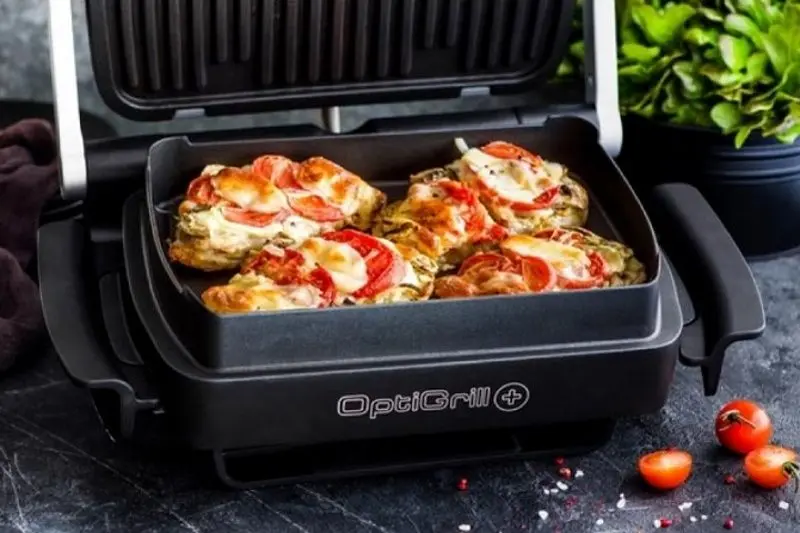 Электрический гриль Tefal GC724D12 (Silver/Black) - 2
