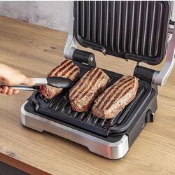 Grill electric 2in1 Tefal OptiGrill GC772D30 (Inox) Thumb