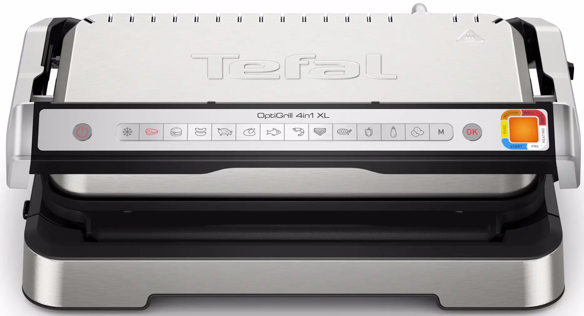 Grill electric Tefal OptiGrill 4in1 XL GC784D30 (Silver)