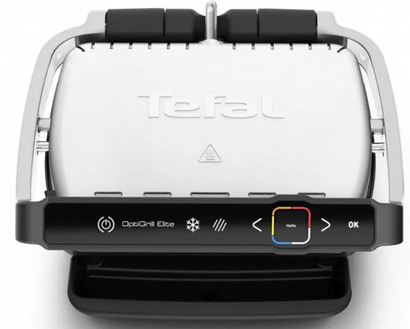 Электрогриль Tefal Optigrill Elite GC750D30 (Silver/Black) - 2