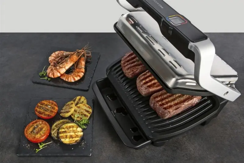 Электрогриль Tefal Optigrill Elite GC750D30 (Silver/Black) - 10