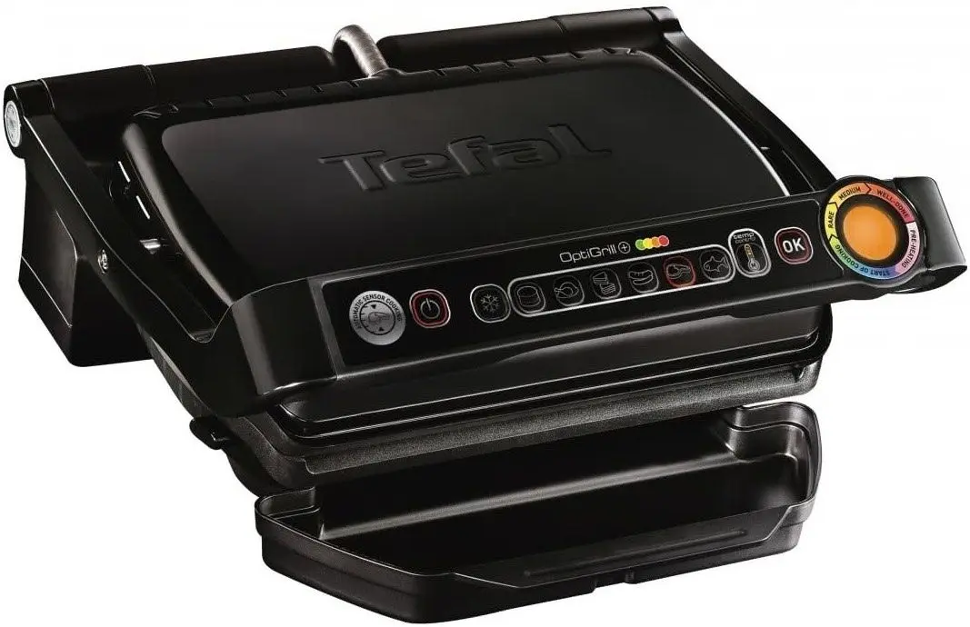 Grill electric Tefal OptiGrill+ GC712834 (Black)