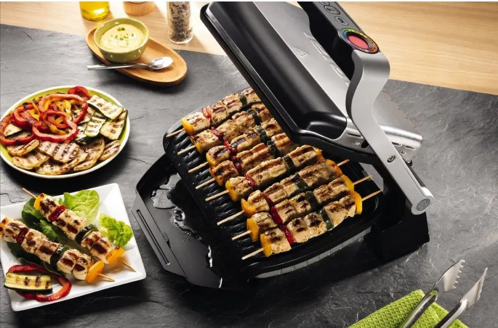 Grill electric Tefal Optigrill+ GC712D34 (Inox)