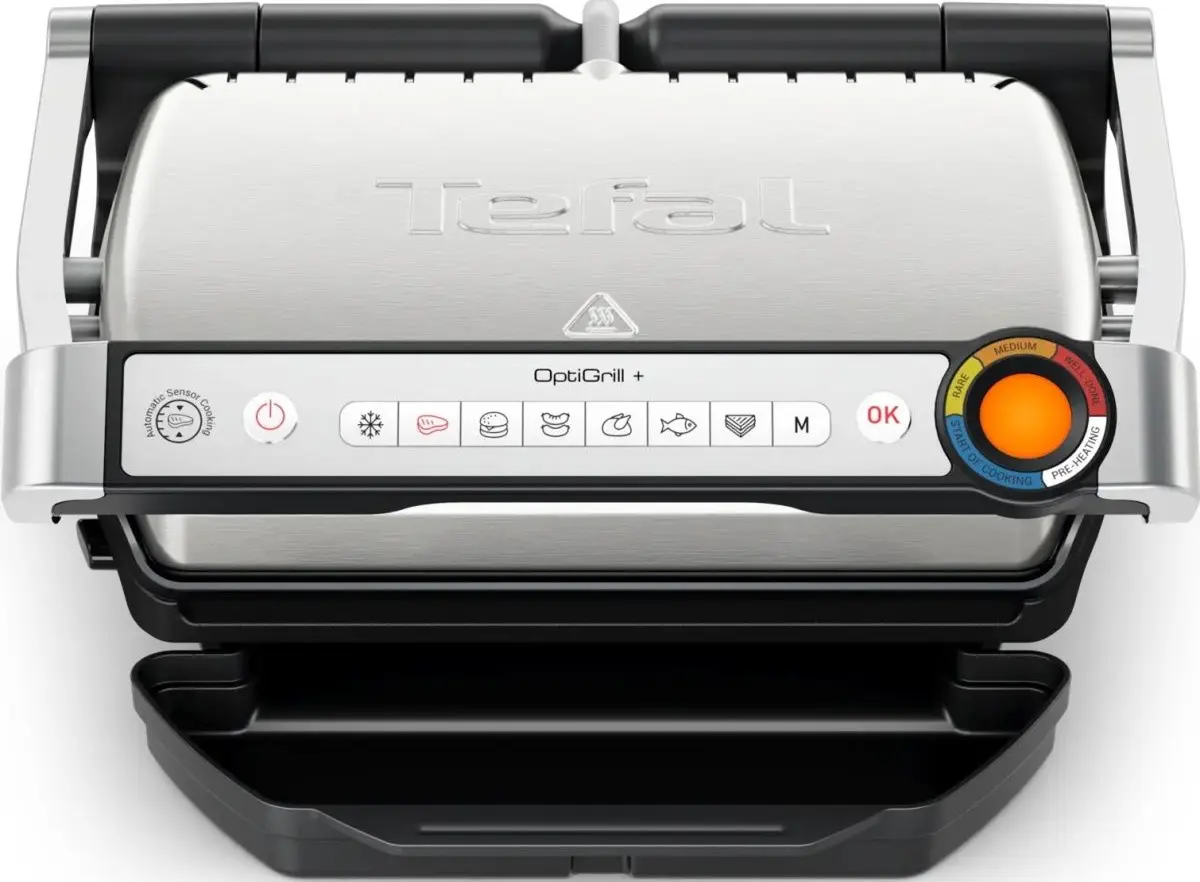 Электрогриль Tefal Optigrill+ GC718D10 (Black/Inox) - 2