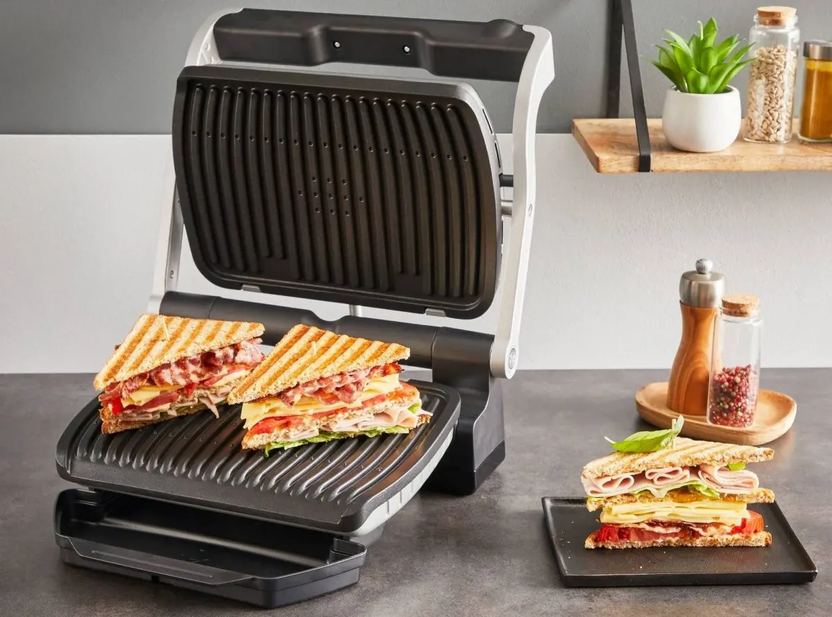 Электрогриль Tefal Optigrill+ GC718D10 (Black/Inox) - 3