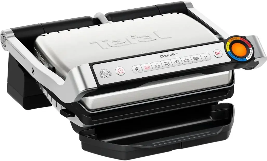 Электрогриль Tefal Optigrill+ GC718D10 (Black/Inox)