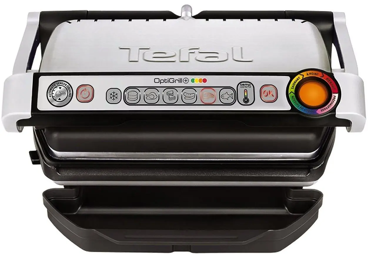 Электрогриль Tefal OptiGrill+ Waffles GC716D12 (Silver/Black)
