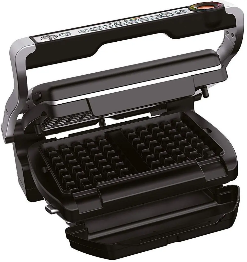 Электрогриль Tefal OptiGrill+ Waffles GC716D12 (Silver/Black)