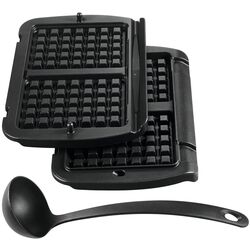 Электрогриль Tefal OptiGrill+ Waffles GC716D12 (Silver/Black) Thumb