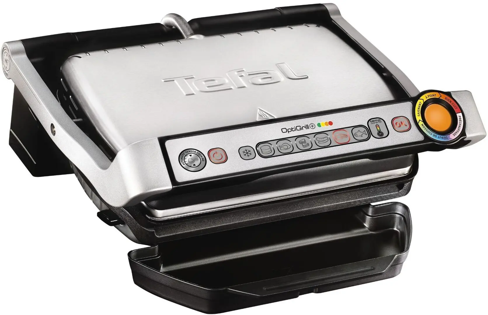 Электрогриль Tefal OptiGrill+ Waffles GC716D12 (Silver/Black)
