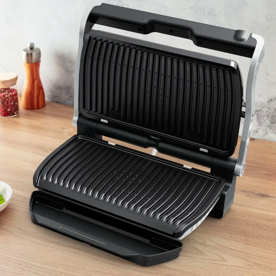 Grill electric Tefal OptiGrill+ XL GC727D10 (Inox/Black)