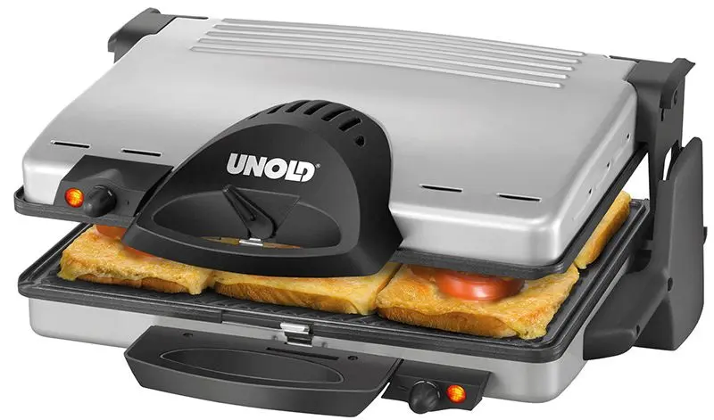 Электрогриль Unold Contact (Silver/Black) - 2