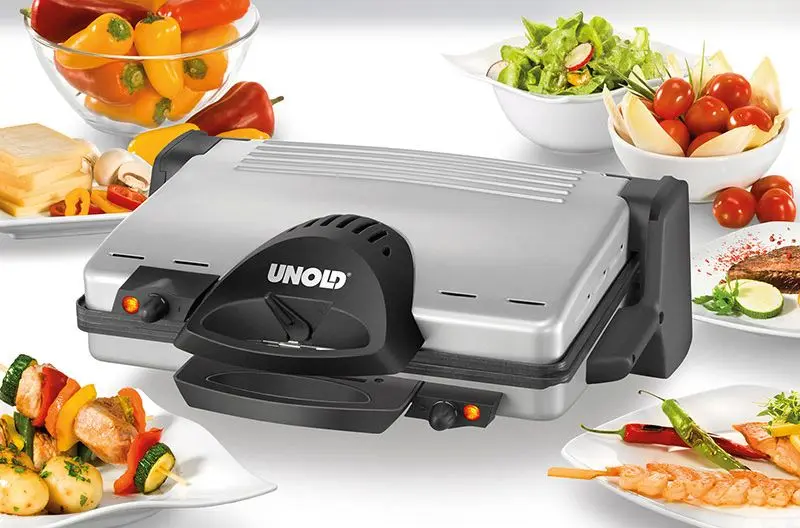 Электрогриль Unold Contact (Silver/Black) - 5