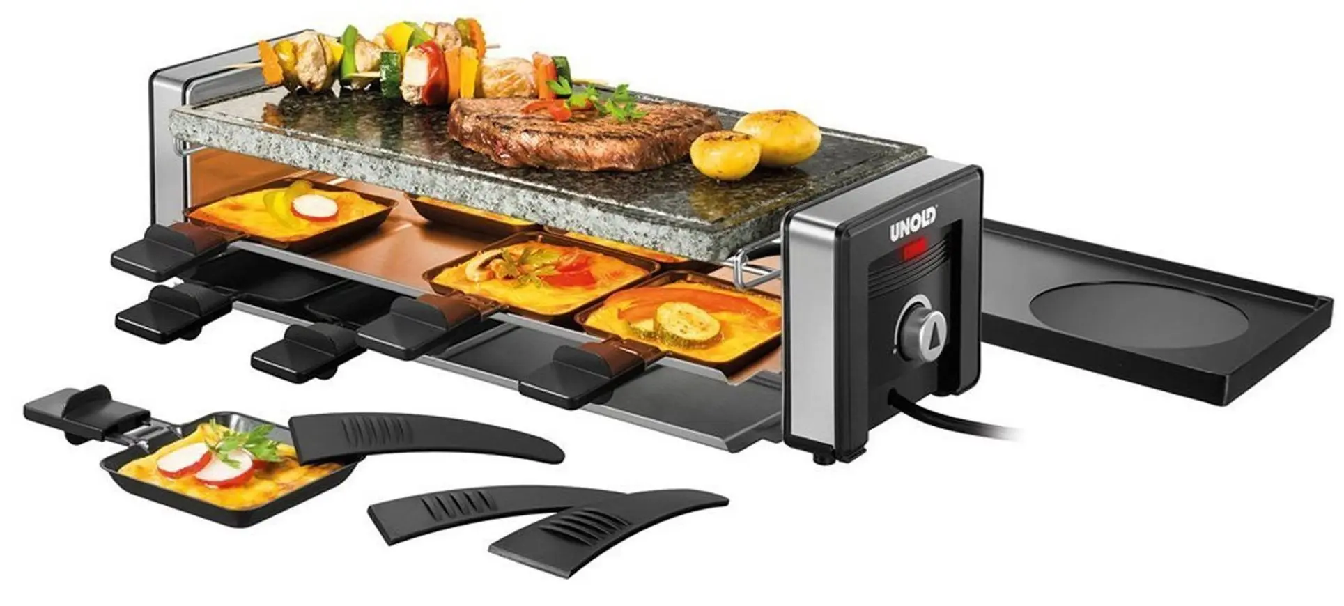 Раклетница Unold U48765 (Silver/Black)