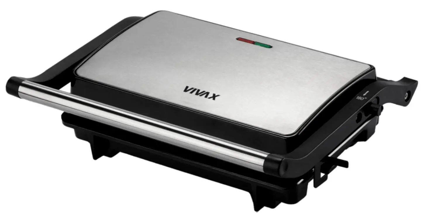 Электрогриль Vivax TS-1000X (Inox/Black)