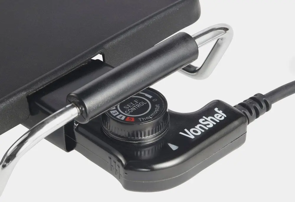 Электрогриль VonShef Teppanyaki (Black) - 6