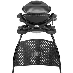 Gratar electric cu suport Weber Q 1400 (Dark Gray)
