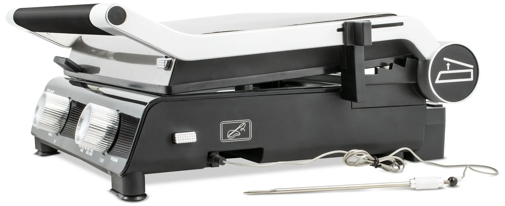 Электрогриль Zass ZDG 10 (Inox/Black)