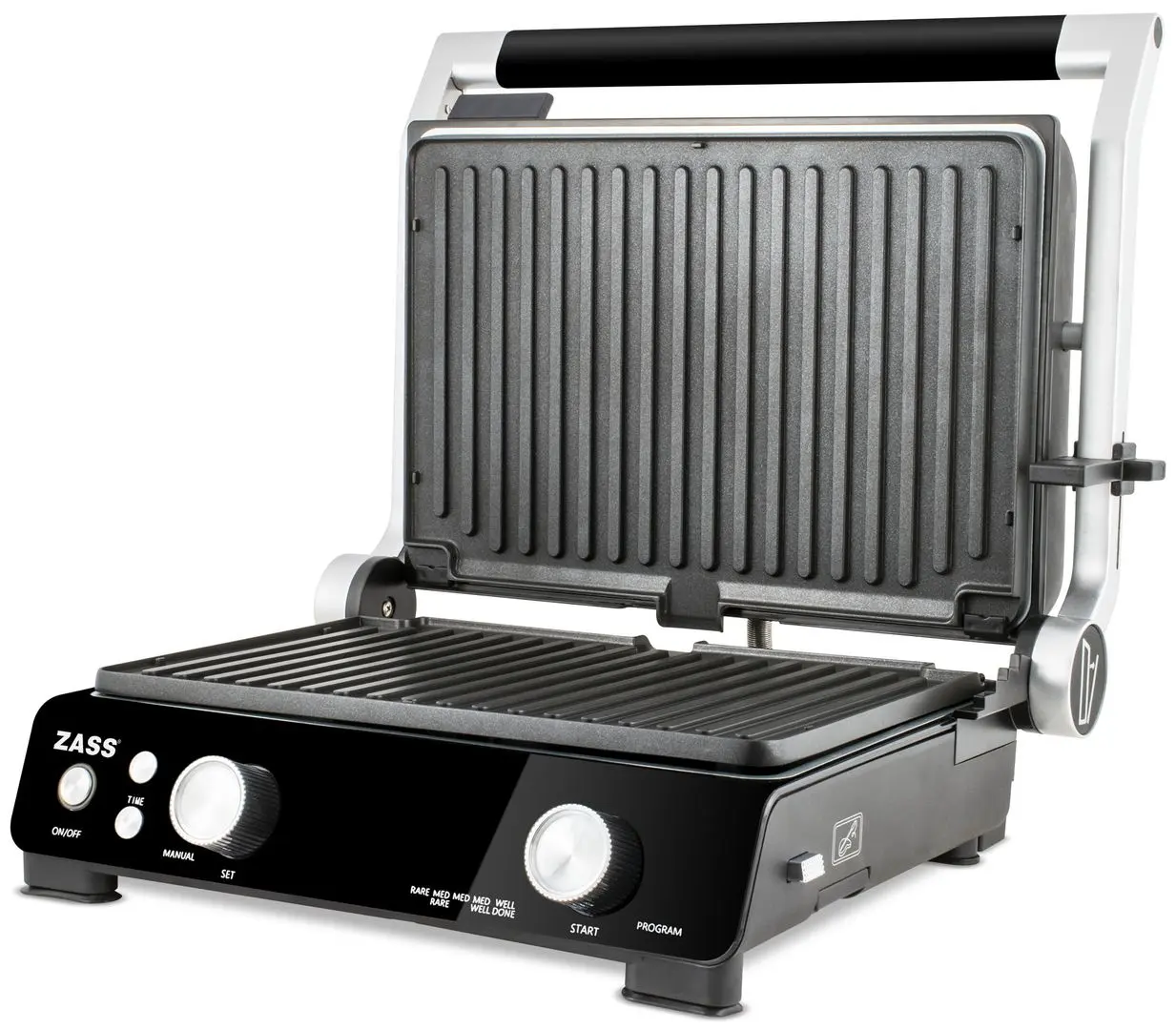 Электрогриль Zass ZDG 10 (Inox/Black)