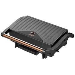 Grill electric Zass ZPG 20 (Black/Rose Gold)