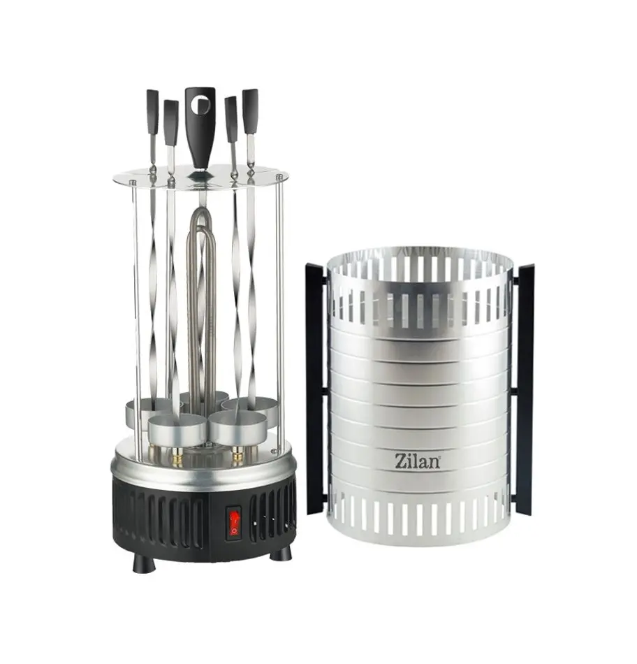 Aparat electric pentru frigarui Zilan ZLN5565 (Black/Silver)