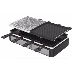 Gratar electric cu raclette Zilan ZLN8863 (Black/Inox) Thumb