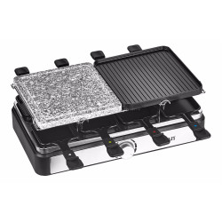 Gratar electric cu raclette Zilan ZLN8863 (Black/Inox)