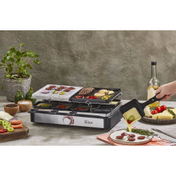 Gratar electric cu raclette Zilan ZLN8863 (Black/Inox) Thumb