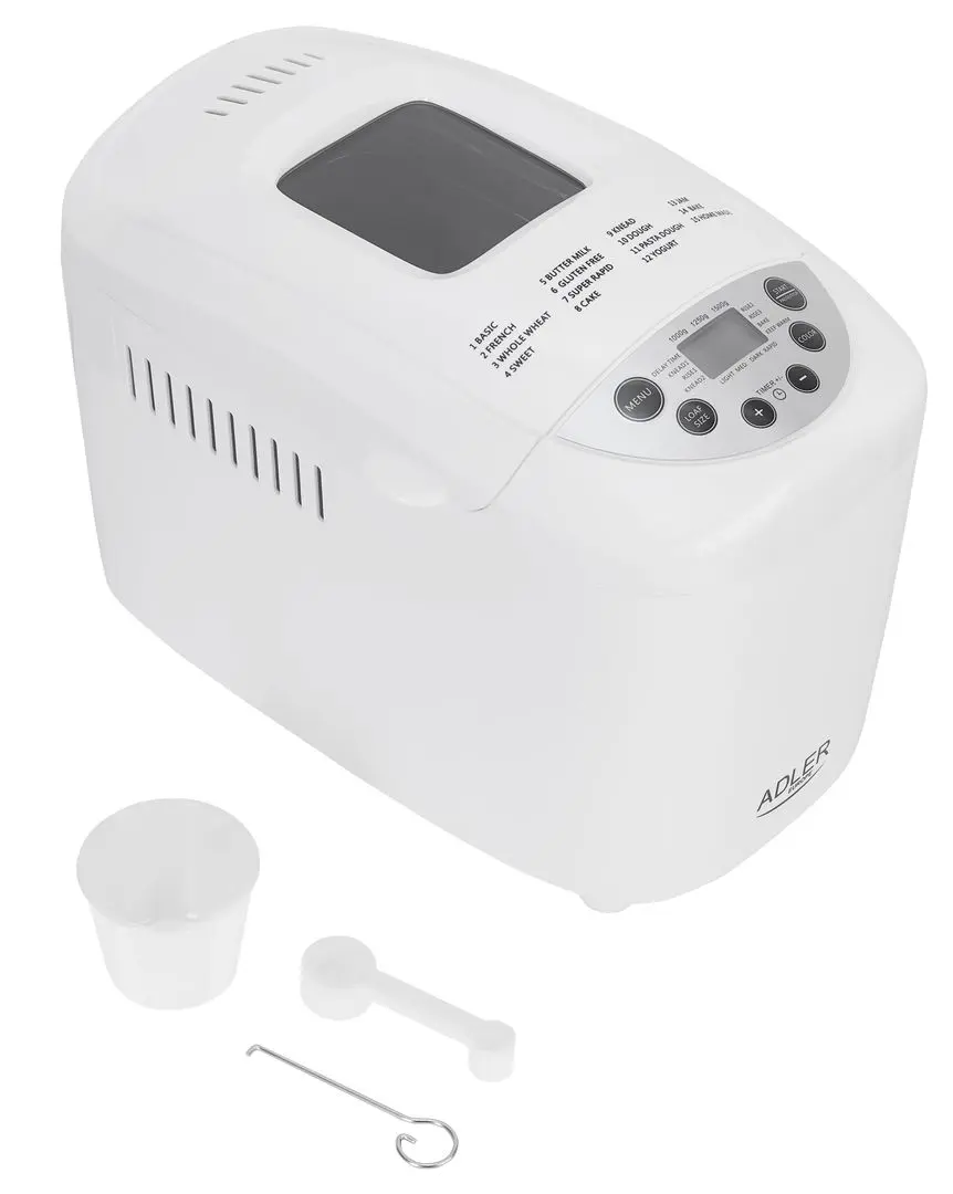 Masina de facut piine Adler AD 6019 (White)