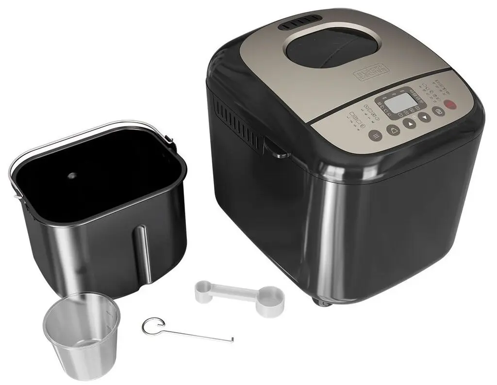 Masina de facut paine Black&Decker BXBM600E (Black/Grey)