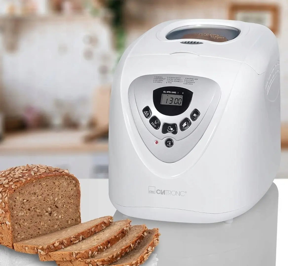 Masina de facut paine Clatronic BBA 3505 (White) - 3