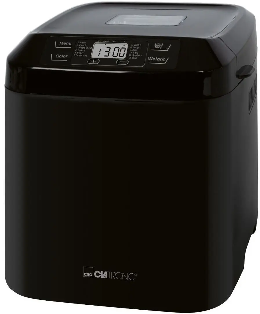 Masina de facut paine Clatronic BBA 3774 (Black)