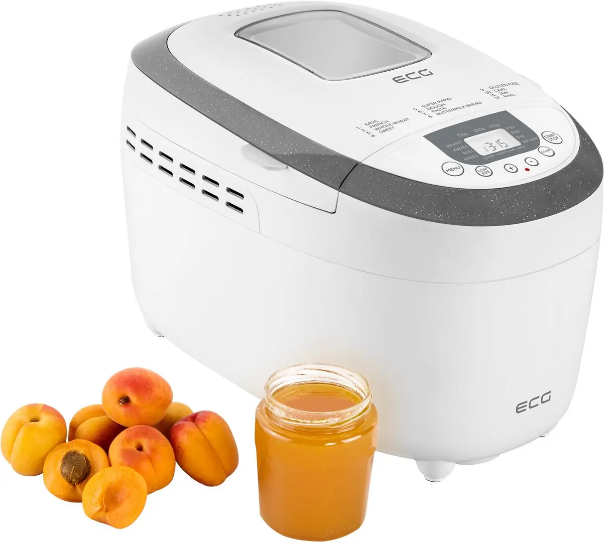 Masina de facut paine ECG PCB 82120 (White)