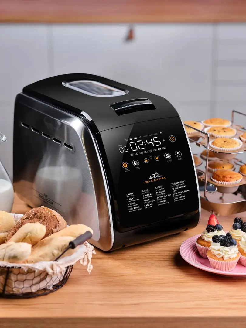 Masina de facut paine ET Delicca II Max 7149 90040 (Black/Inox)
