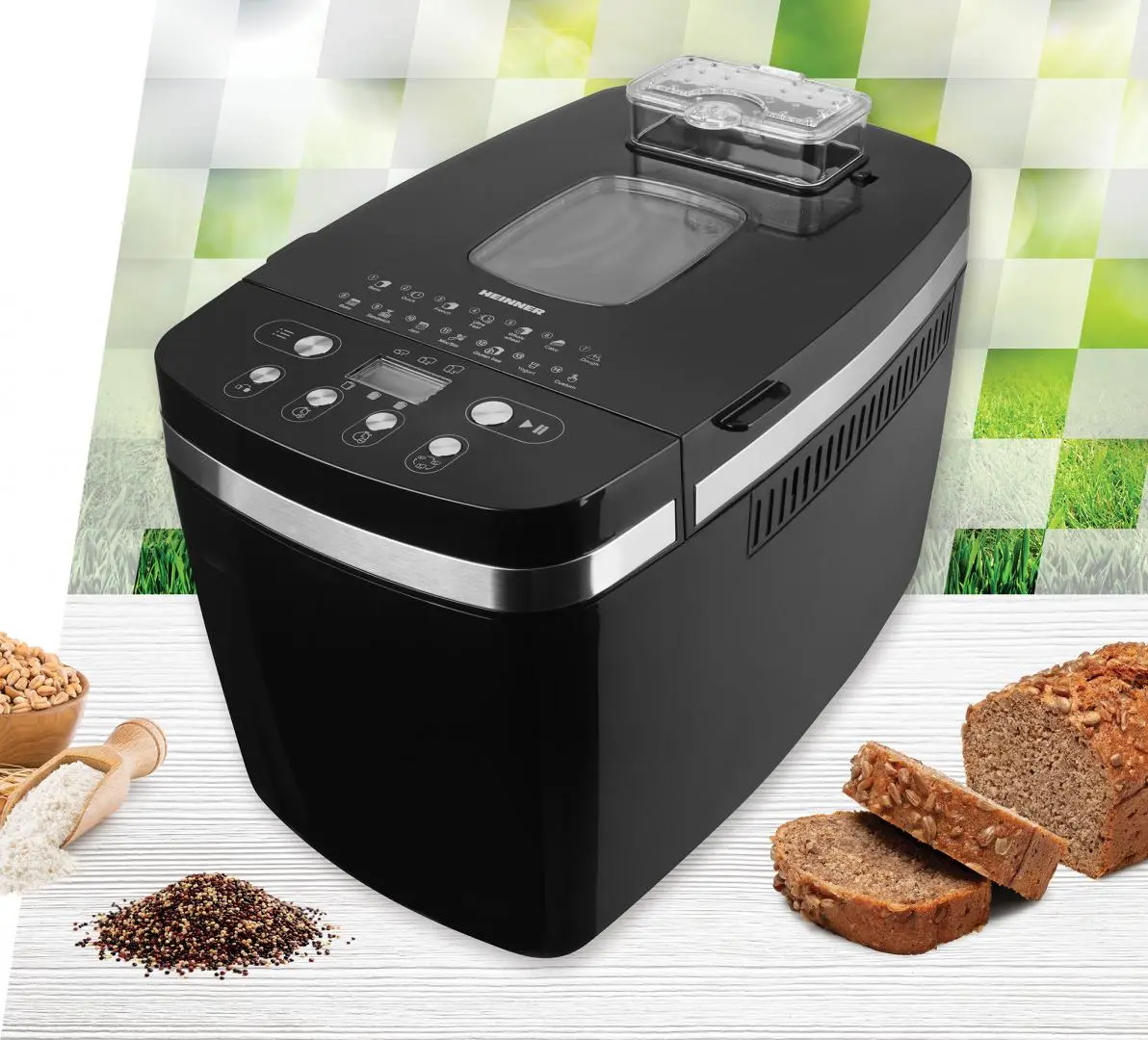 Masina de facut paine Heinner HBM-D850BK2P (Black)