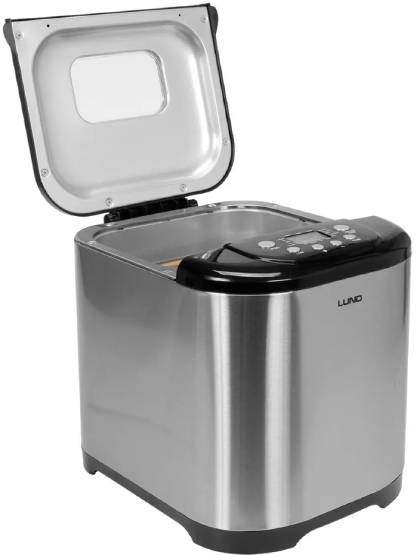 Masina de facut paine Lund 68032 (Inox/Black)