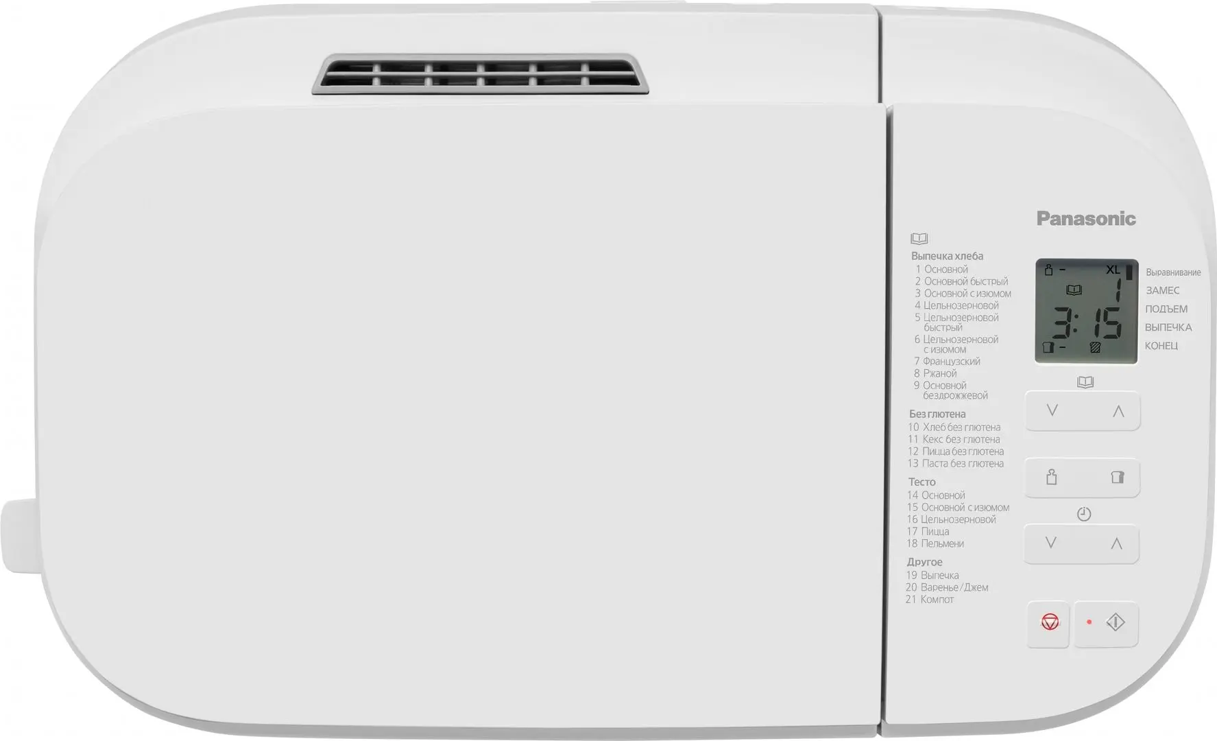 Masina de facut paine Panasonic SDB2510WTS (White)