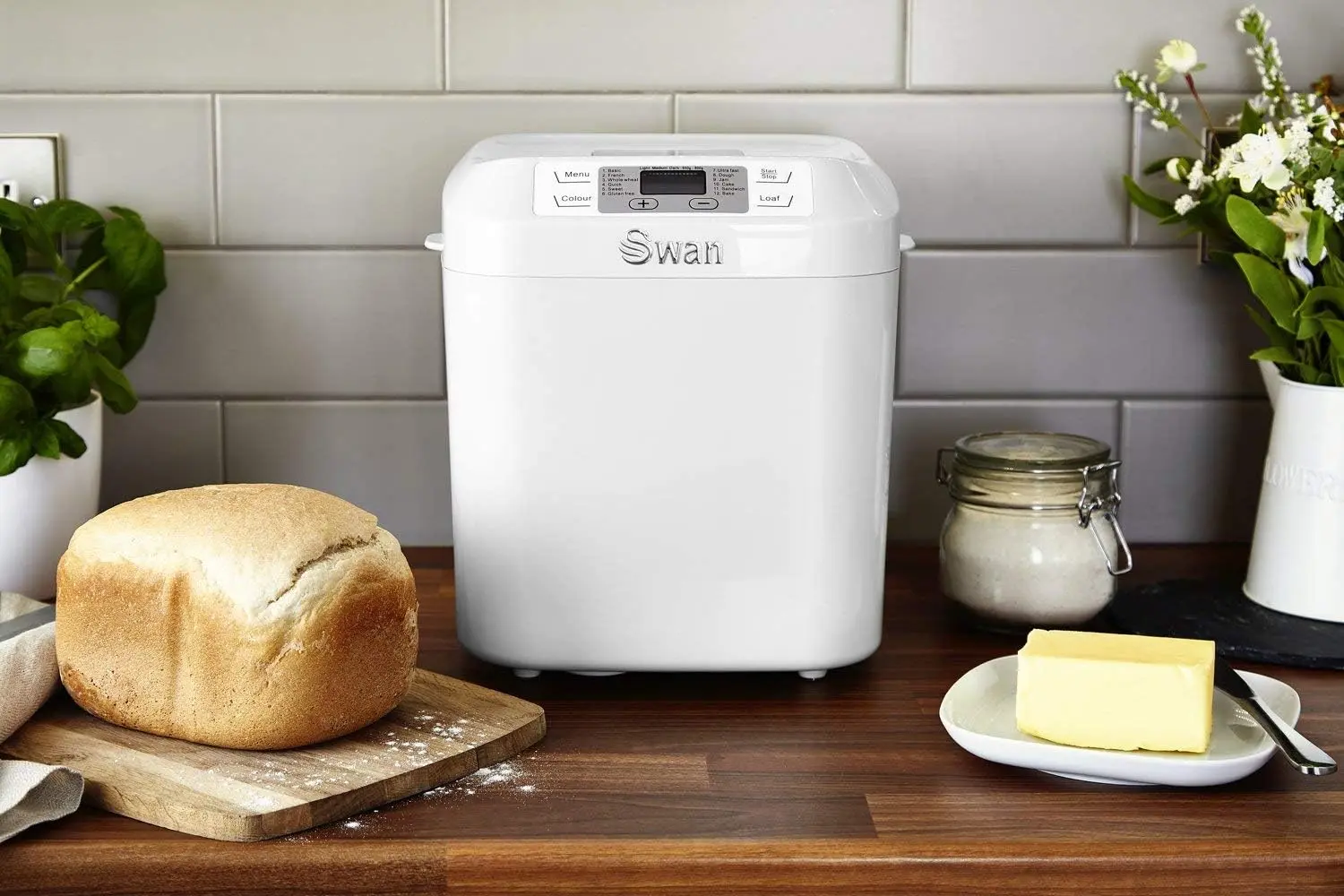 Хлебопечка Swan SB22110N (White)