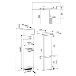 Встраиваемый холодильник Whirlpool SP 40801 Thumb