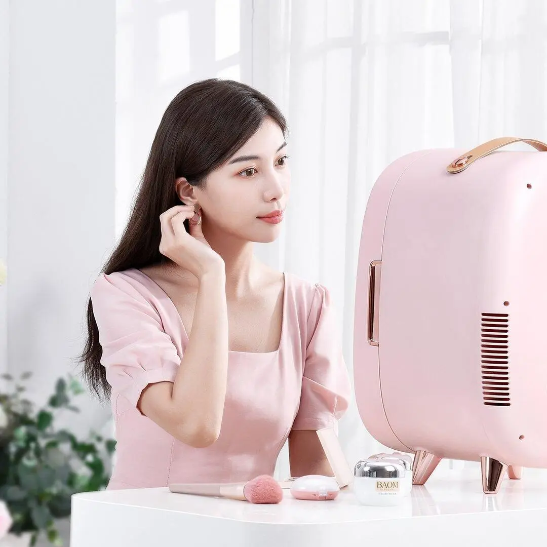 Frigider pentru cosmetica Baseus Beauty 13L (Pink)