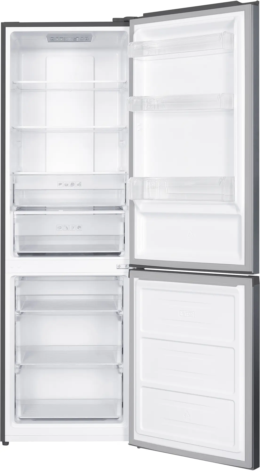 Frigider Bauer BRB-186 NFS (Silver) - 2