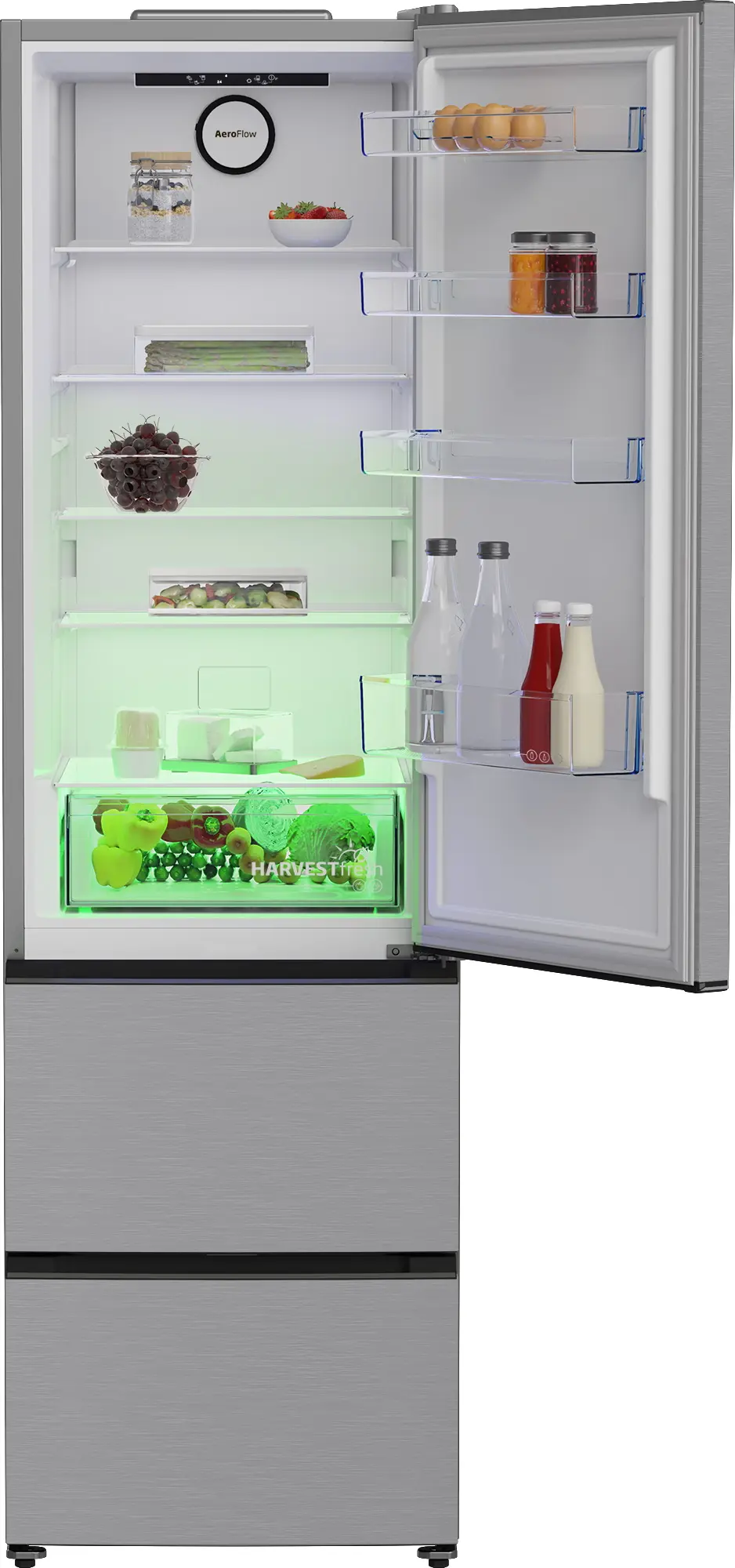 Холодильник Beko B3RGNA354HXB1 (Silver) - 3