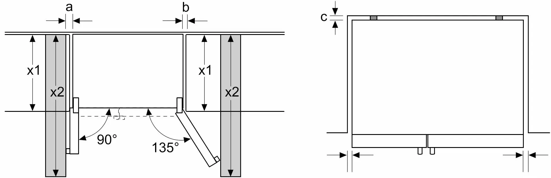 Frigider Bosch KAD93VBFP (Black)
