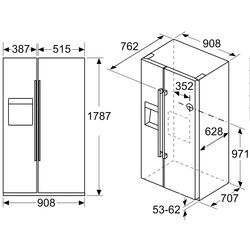 Frigider Bosch KAD93VBFP (Black) Thumb