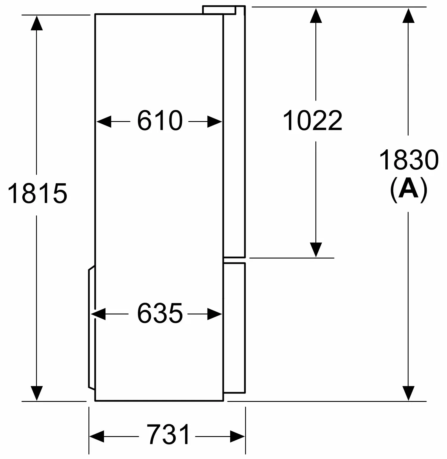 Frigider Bosch KFD96APEA (Inox)